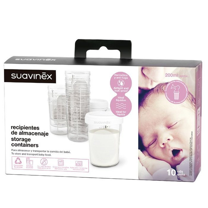 انبار غذا و ظرف ذخیره شیر خشک برند سواوینکس Suavinex